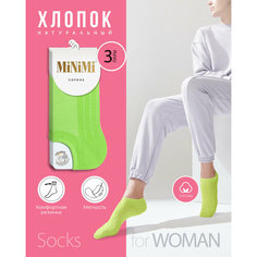 Носки MiNiMi, 3 пары, размер 35-38, зеленый