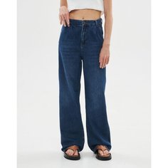 Джинсы широкие BLCV, размер 25, синий