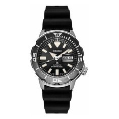 Наручные часы SEIKO Prospex, черный, серебряный