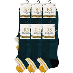 Носки Raffaello Socks, 6 пар, размер 41-44, зеленый