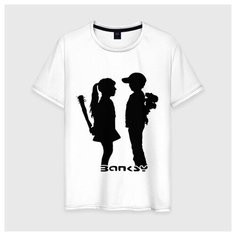 Футболка размер (46)S, белый