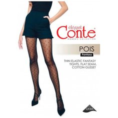 Колготки Conte elegant Pois, размер 4, черный