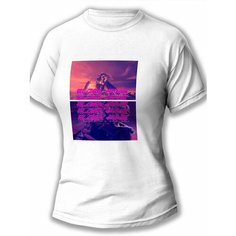 Футболка размер S, белый