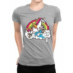 Футболка Dream Shirts, размер XS, серый