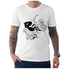 Футболка DreamShirts Studio, размер 2XL, белый