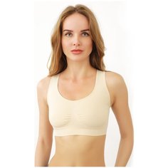 Топ Intimidea Bra Sport, размер 5-XXL, бежевый