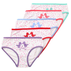 Трусы NICOLETTA, 5 шт., размер 104-110/4-5 лет, зеленый, розовый