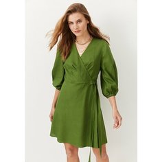 Платье TO BE ONE, размер 48, зеленый