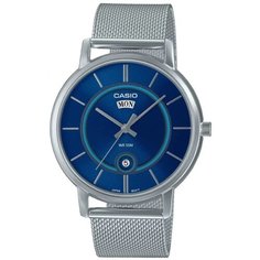 Наручные часы CASIO Collection, синий, серебряный