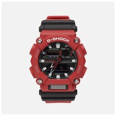 Наручные часы CASIO G-Shock GA-900-4A, черный, красный