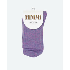 Носки MiNiMi, размер 39-41 (25-27), фиолетовый
