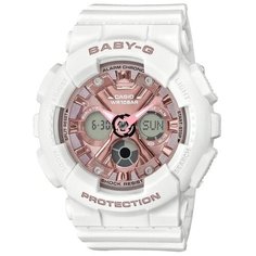 Наручные часы CASIO Baby-G, розовый, белый