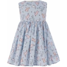 Платье Андерсен, размер 80, голубой