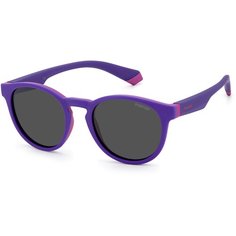 Солнцезащитные очки Polaroid PLD 8048/S 848 M9, фиолетовый
