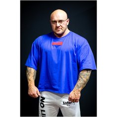 Футболка Inferno Style, размер 4XL, синий