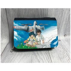 Кошелек AnimaShop, синий, мультиколор