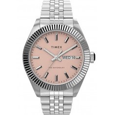 Наручные часы TIMEX Waterbury TW2V17800, розовый, серебряный