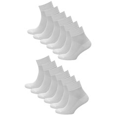 Носки STATUS, 12 пар, размер 25, серый