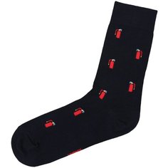 Носки Kingkit, размер 36-41, черный, красный