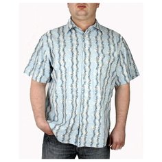 Рубашка Maestro, размер 50-52/L, бирюзовый