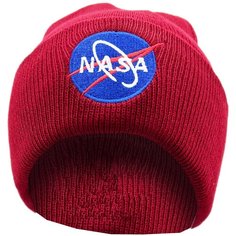 Шапка бини Skully Clothing Company, размер M-L, бордовый