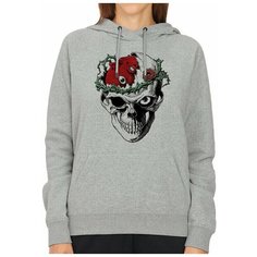 Худи DreamShirts Studio, размер 54, серый