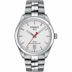 Наручные часы TISSOT T-Classic, белый, серебряный