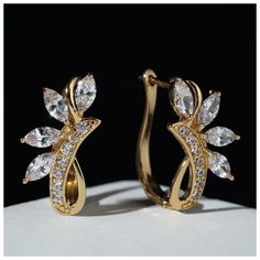 Серьги Queen Fair, белый