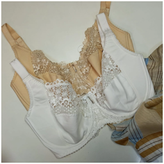 Бюстгальтер CharMWomen, размер 95F, бежевый