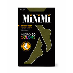 Носки MiNiMi, 50 den, размер 0 (UNI), хаки
