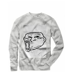 Свитшот , размер 46, мультиколор