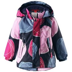 Куртка Reima Kuusi, размер 92, серый, розовый