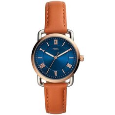Наручные часы FOSSIL Copeland, коричневый/синий