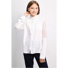 Школьная блуза miasin, размер 146, белый