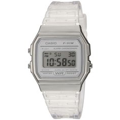 Наручные часы CASIO F-91WS-7, серебряный