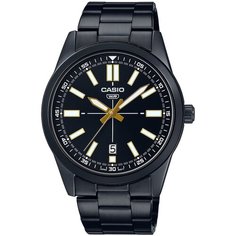 Наручные часы CASIO Collection Men MTP-VD02B-1E, черный
