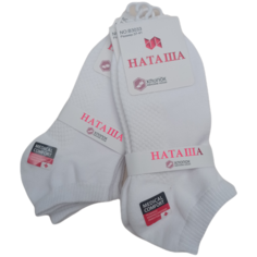 Носки Наташа, 2 пары, размер 36-41, белый
