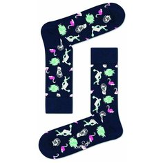 Носки Happy Socks Носки Happy Socks Park PRK01, размер универсальный, синий, мультиколор