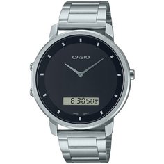 Наручные часы CASIO Collection MTP-B200D-1E, серебряный, черный