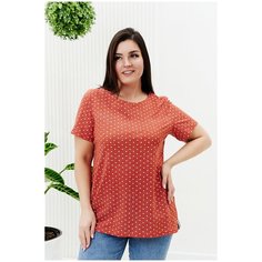 Футболка Натали, размер 50, оранжевый Natali