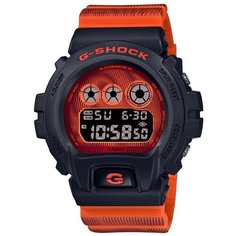 Наручные часы CASIO G-Shock DW-6900TD-4, оранжевый, черный