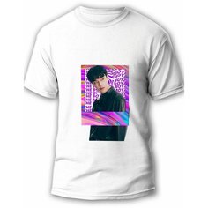 Футболка размер 2XL, белый
