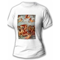 Футболка размер L, белый