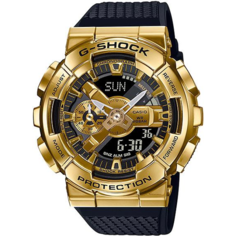 Наручные часы CASIO G-Shock, золотой, черный