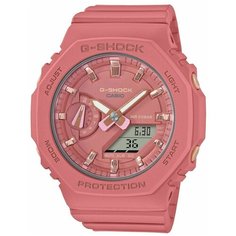 Наручные часы CASIO G-Shock GMA-S2100-4A2ER, розовый, коралловый