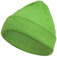 Шапка бини teplo, размер One Size, зеленый Тепло