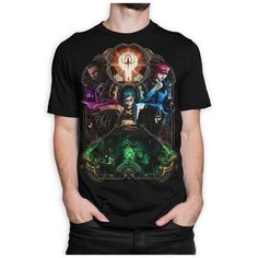 Футболка Design Heroes, размер 2XL, черный