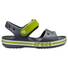 Сандалии Crocs, размер 19/20, серый