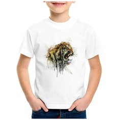 Футболка CoolPodarok, размер 26, белый