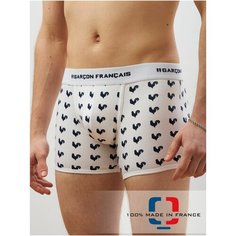 Трусы Garcon Francais, размер XL, белый, желтый